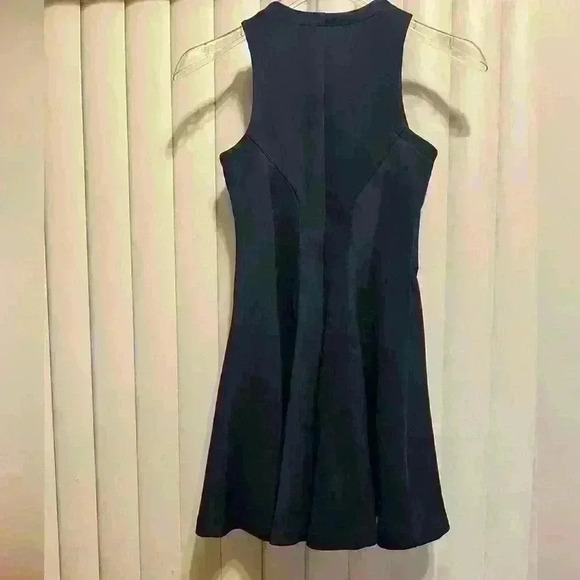 Navy blue zip dress size S in Excellent pre owned condition - Picture 6 of 9